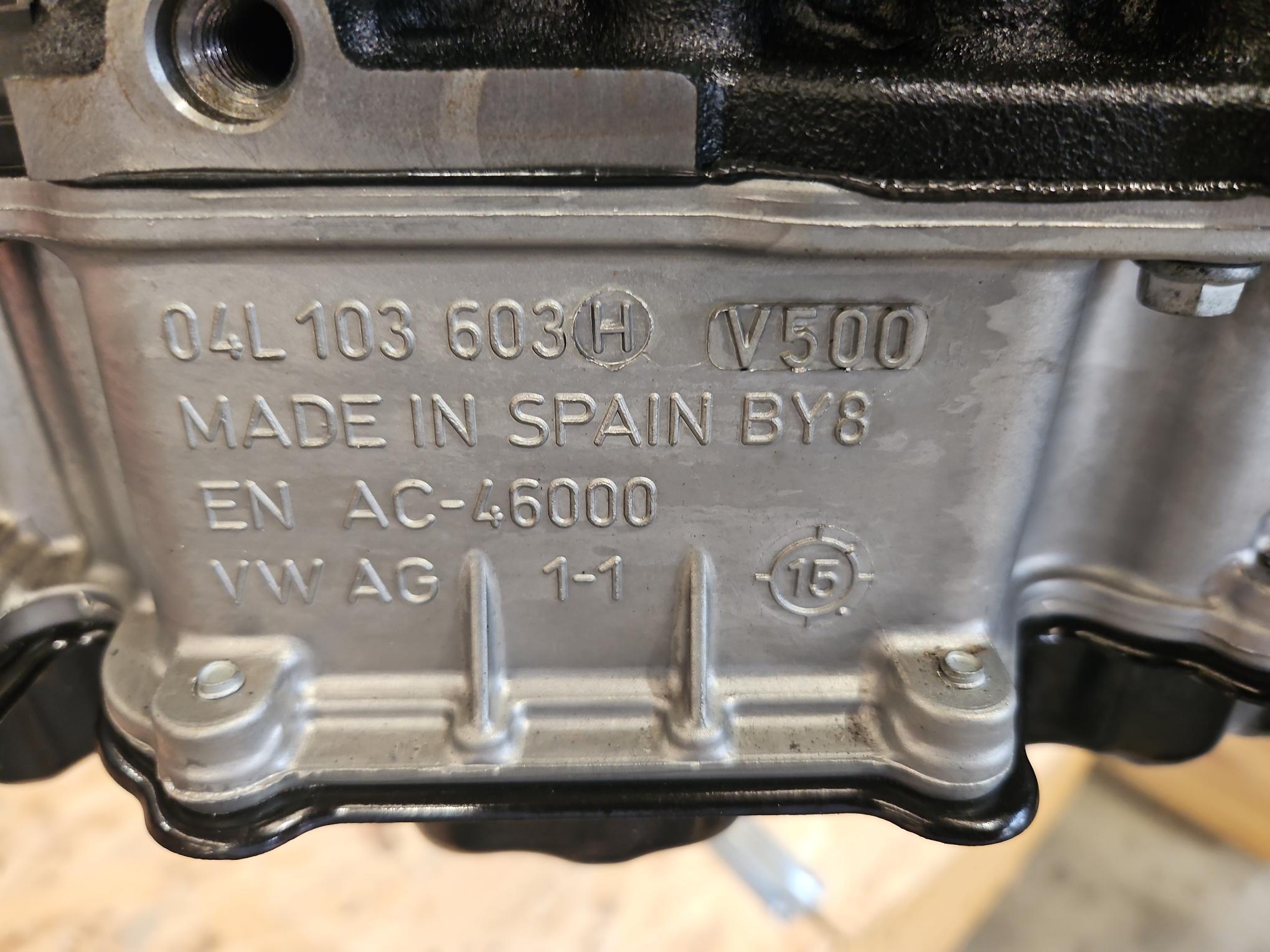 Engine NEW Audi A3 2.0 D / VW Golf VII 7 2.0 TDI 16V - DEJ - DEJA - DEJB